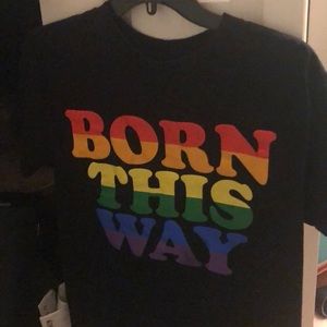 Born This Way pride shirt